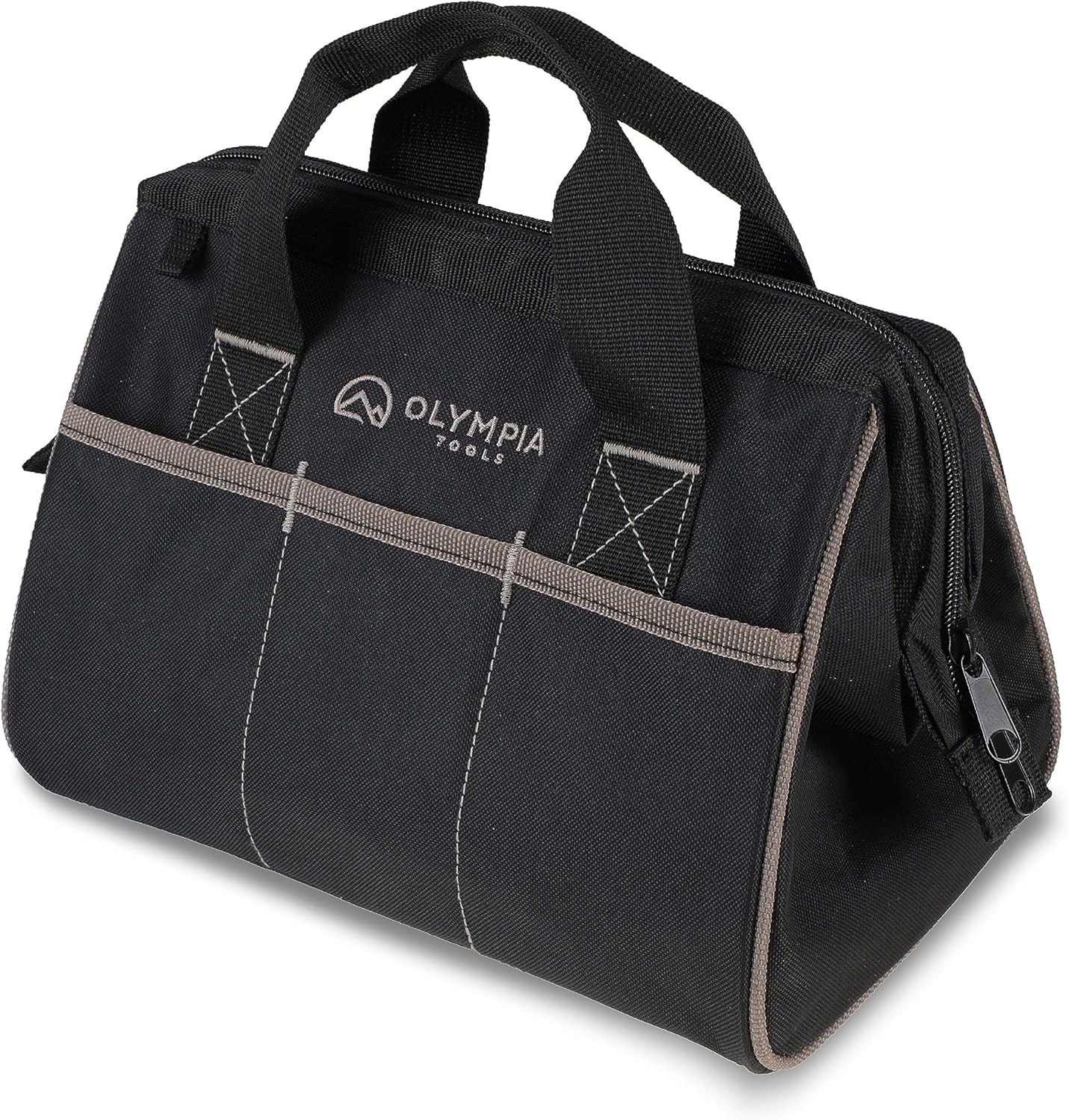 Compact Tool Bag with 3 Pockets and Adjustable Straps - Perfect for Craftsmen