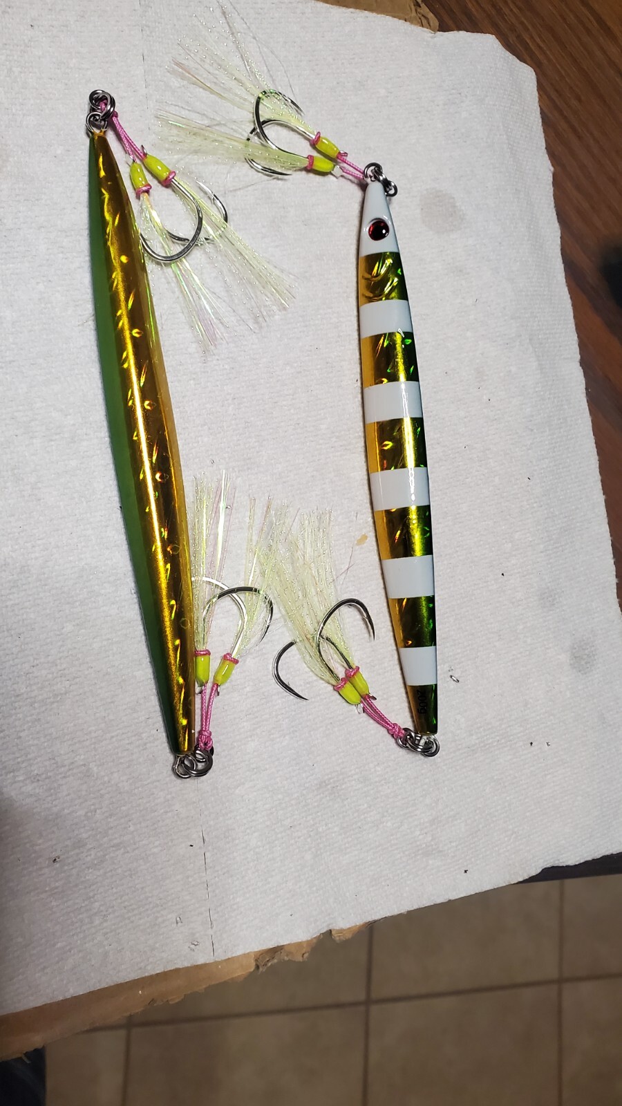 SLOW PITCH JIGS