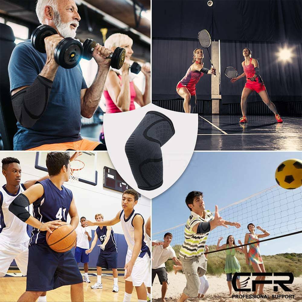 Tennis Elbow Brace Compression Support Sleeve Arthritis Tendonitis Joint Pain
