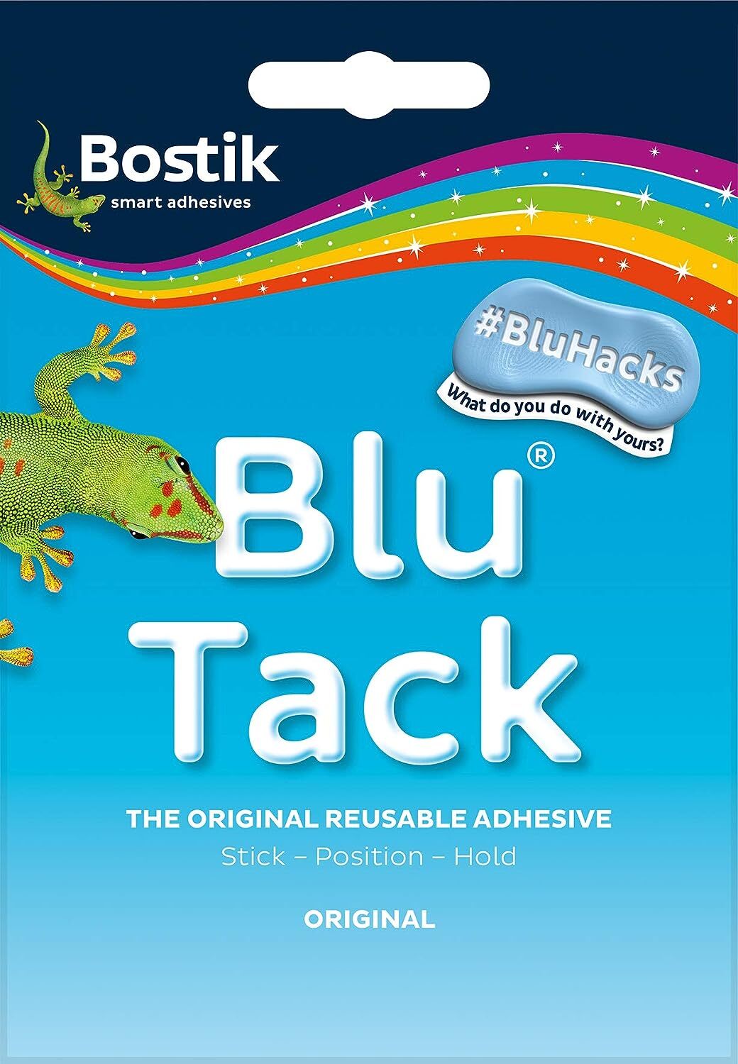Blu Tack Multipurpose Reusable Adhesive Clean Safe and Easy Use Non-Toxic