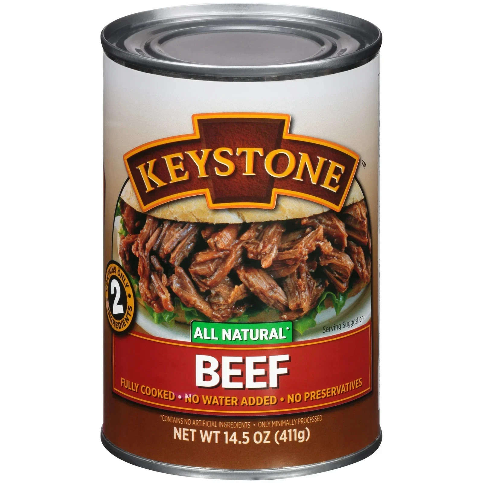 Keystone All Natural Beef, 14.5 oz Can...
