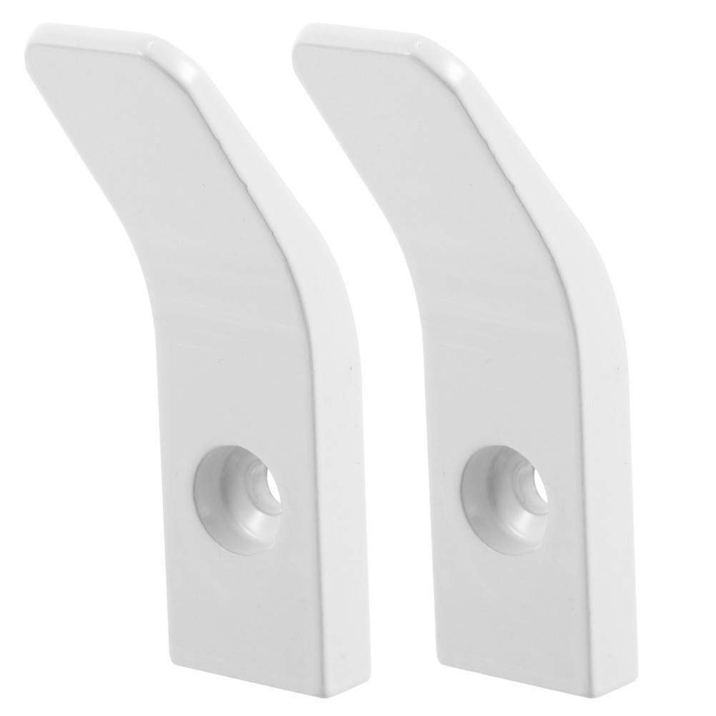 2 PCS Single Towel Hook Hat Hangers Coat and Bathroom Wall Mount Rack
