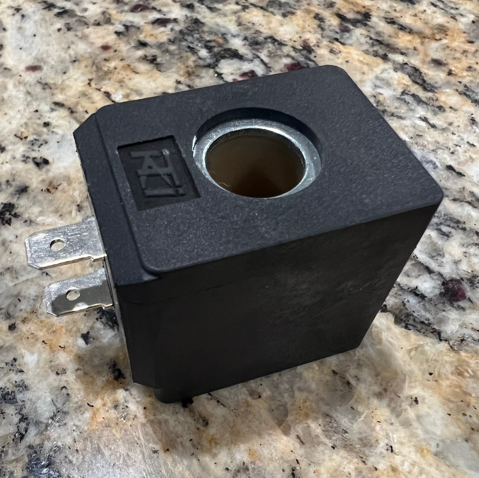 KTI 10 Volt SQUARE Coil Twin Spade for Power Down Valve on Hydraulic Pumps