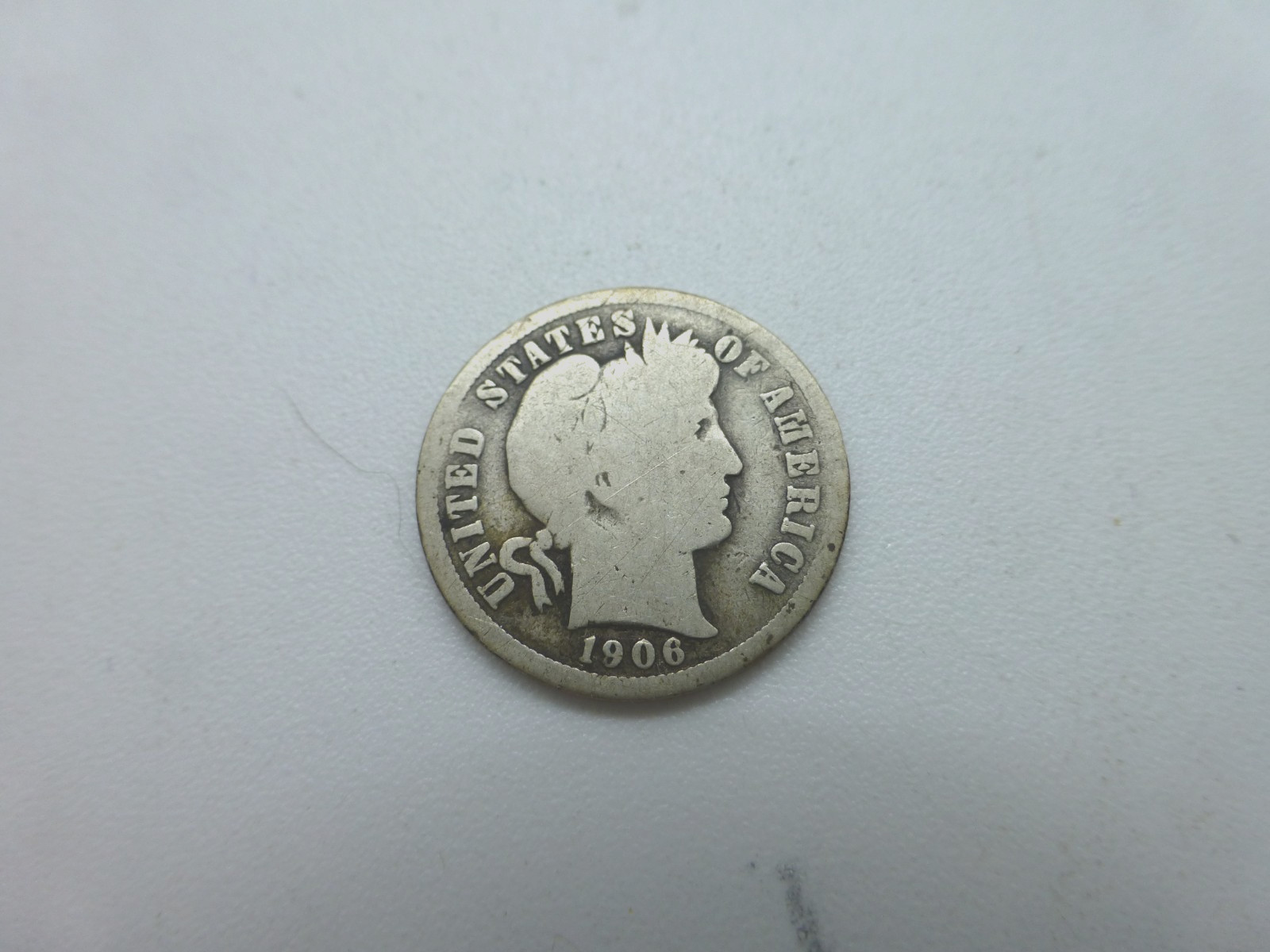 1906 Barber Dime