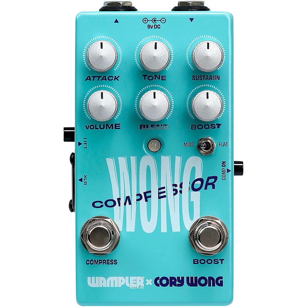 Wampler Cory Wong Compressor Effects Pedal Teal