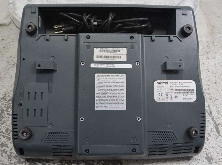MICROS SYSTEMS PCWS2015 423695-312G INTEL CORE I5 E 520 4GB 128GB