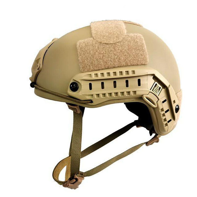 Tactical Uhmw-Pe Size M Ballistic IIIA Bullet Proof Helmet Medium DE