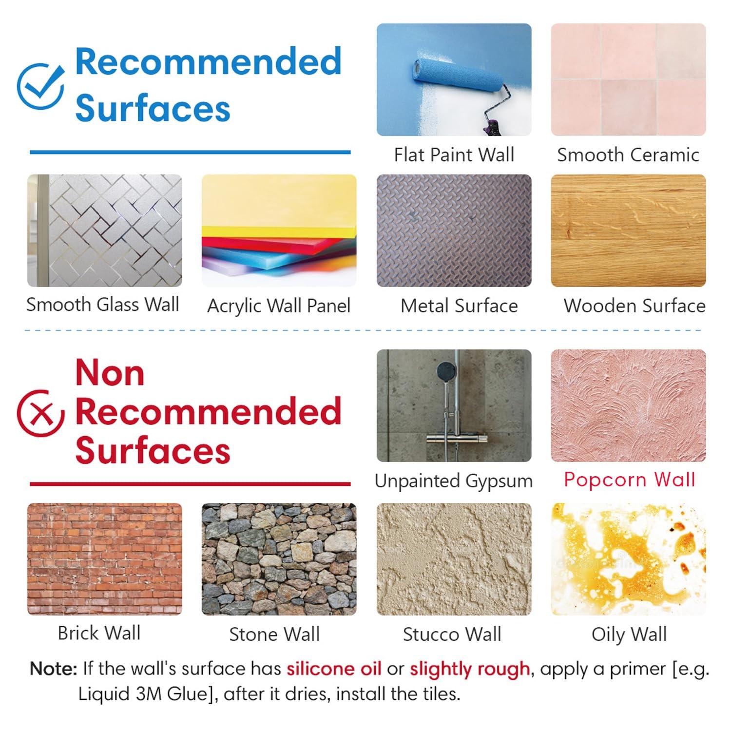 COMSTICKC 3D Red Brick Peel & Stick Wall Panel, 10-Pcs 11.8"x11.8" Tile