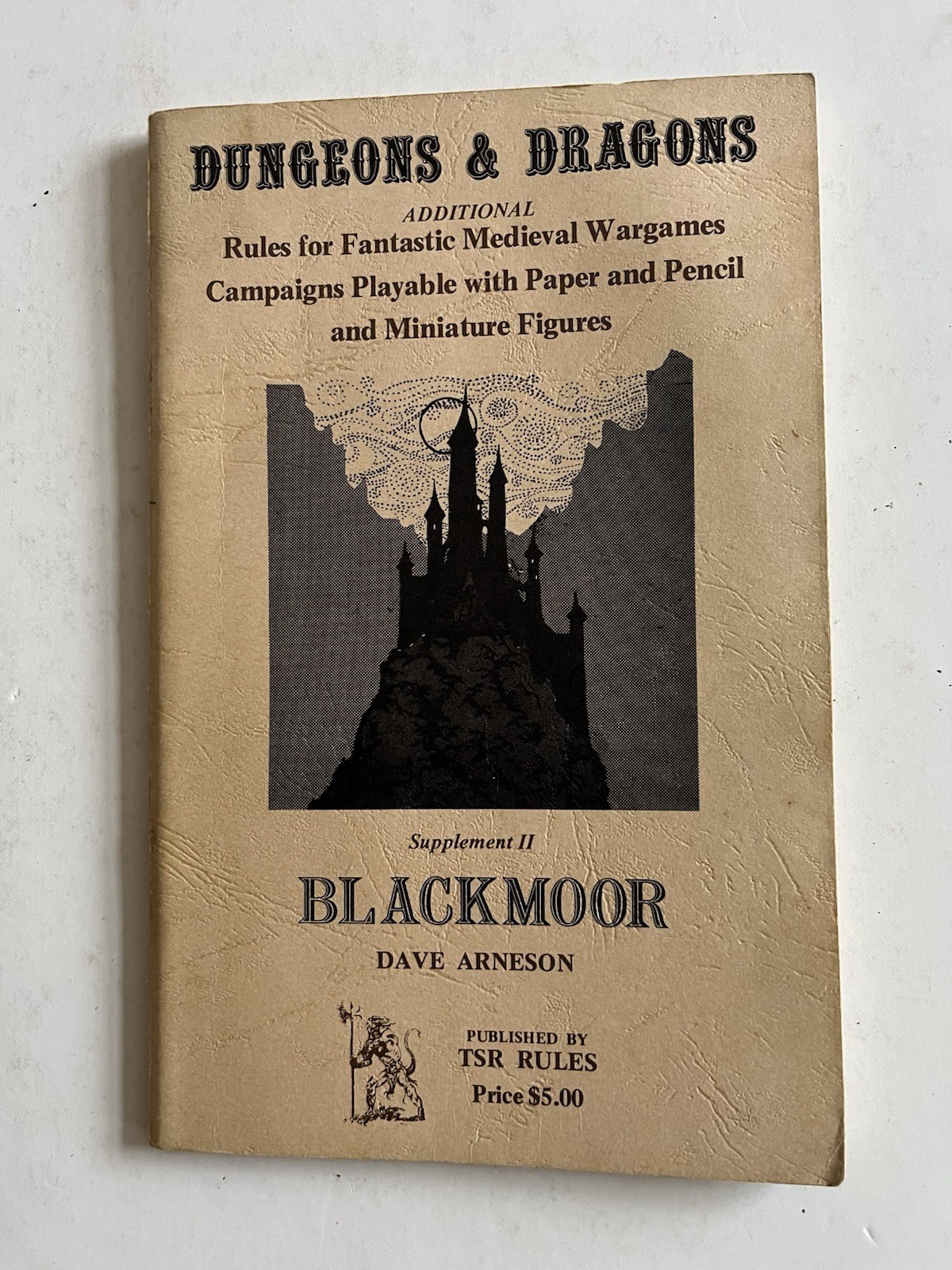Dungeons and Dragons Blackmoor TSR 1976