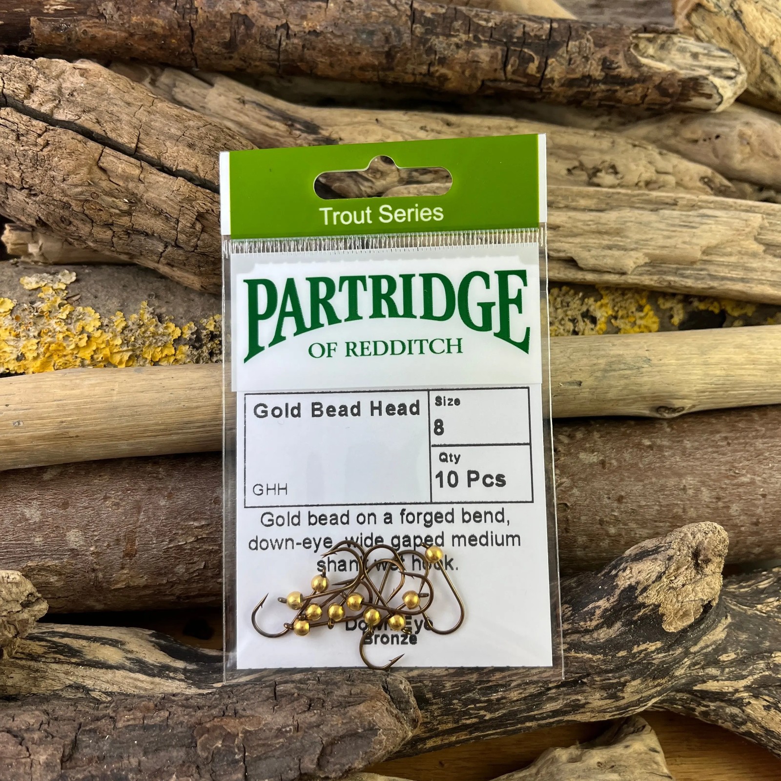 Partridge Heritage GHH Gold Bead Headed Hook