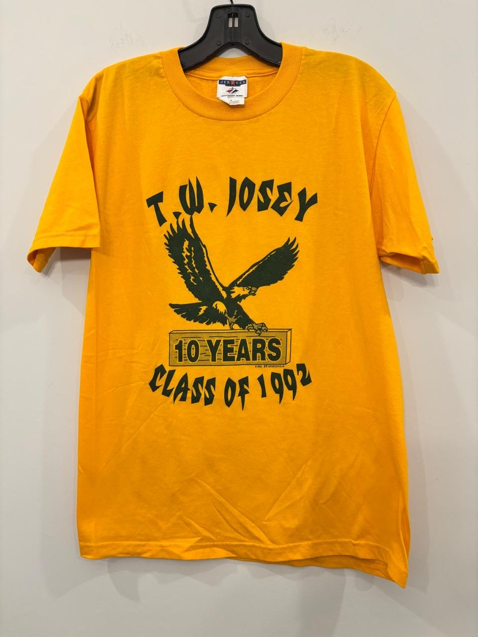Rare Vintage 1992 T.W. Josey Class Alumni Jerzees Eagle T-Shirt M #A27