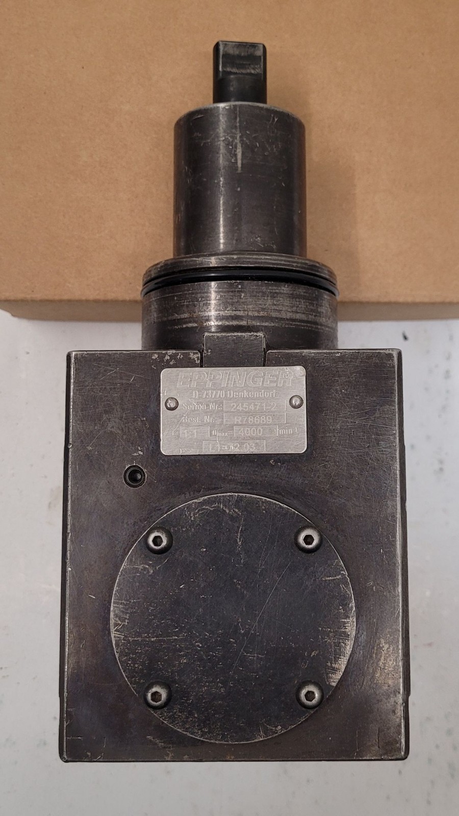 Eppinger Preci-Flex D-73770 Right Angle Live Tool Holder 78689