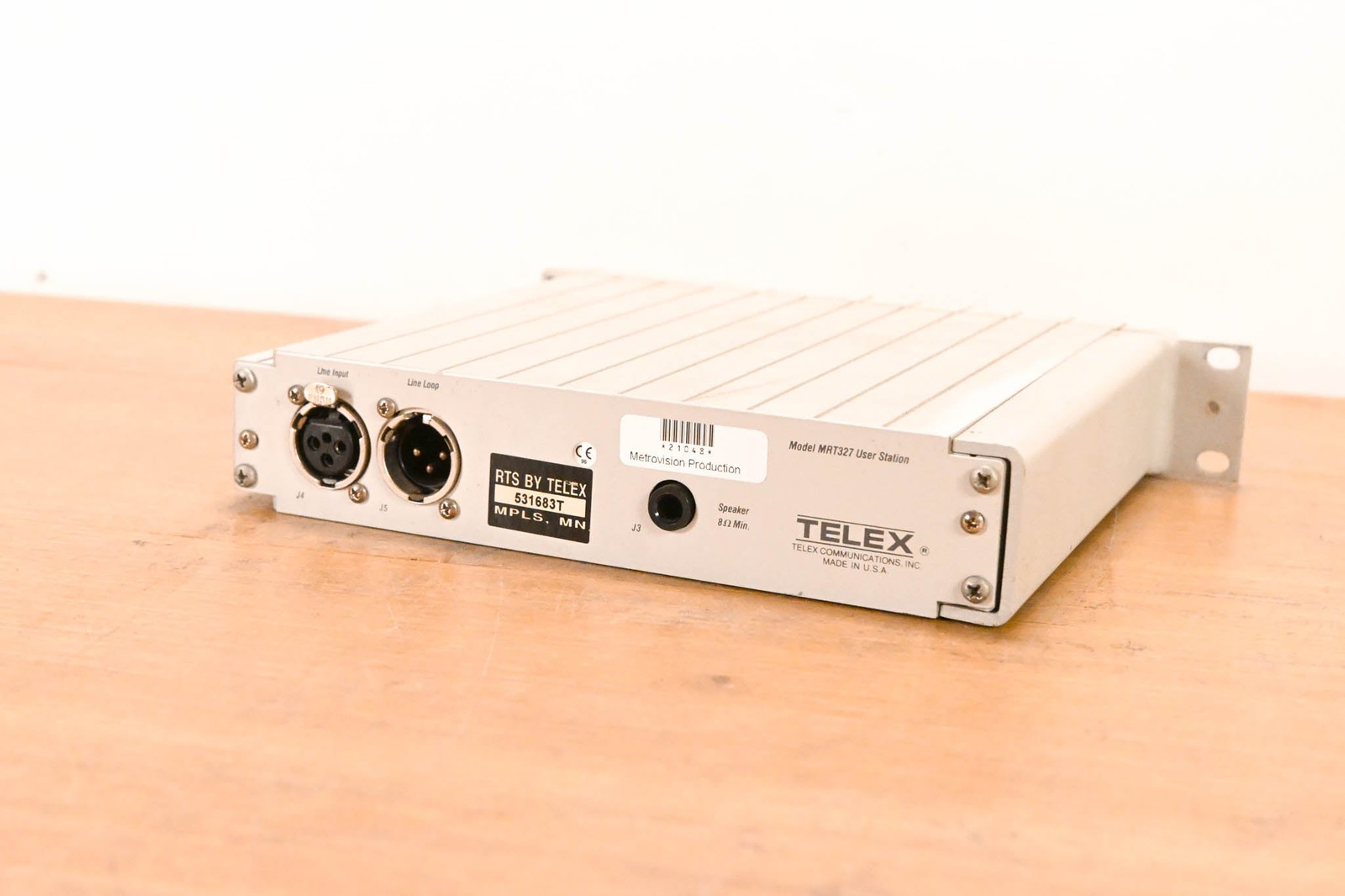 RTS MRT-327 2-Channel Intercom User Station CG01TKU