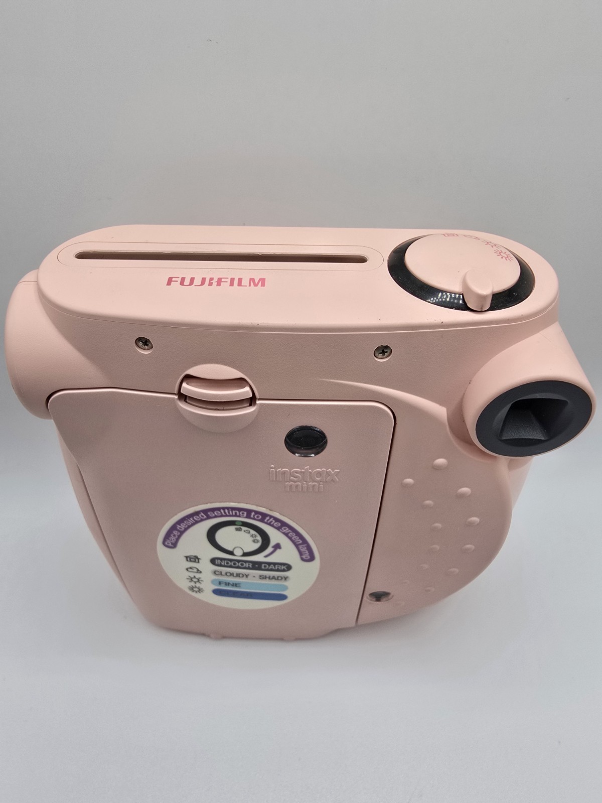 Fujifilm Instax Mini 7s Light Pink With Clear Glitter Case