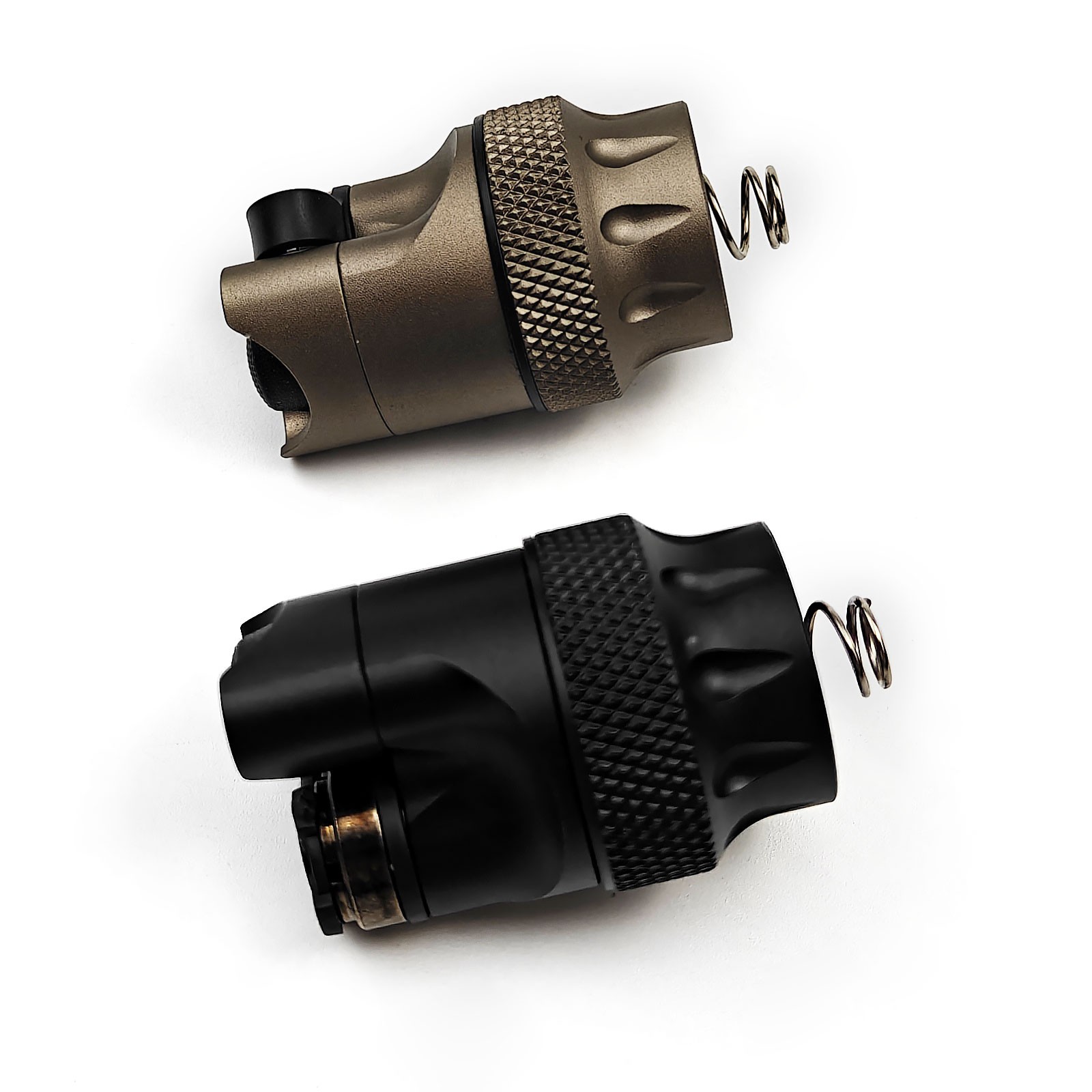 Tactical M300 M600 Flashlight Replacement Rear Cap For Pressure Tail Switch