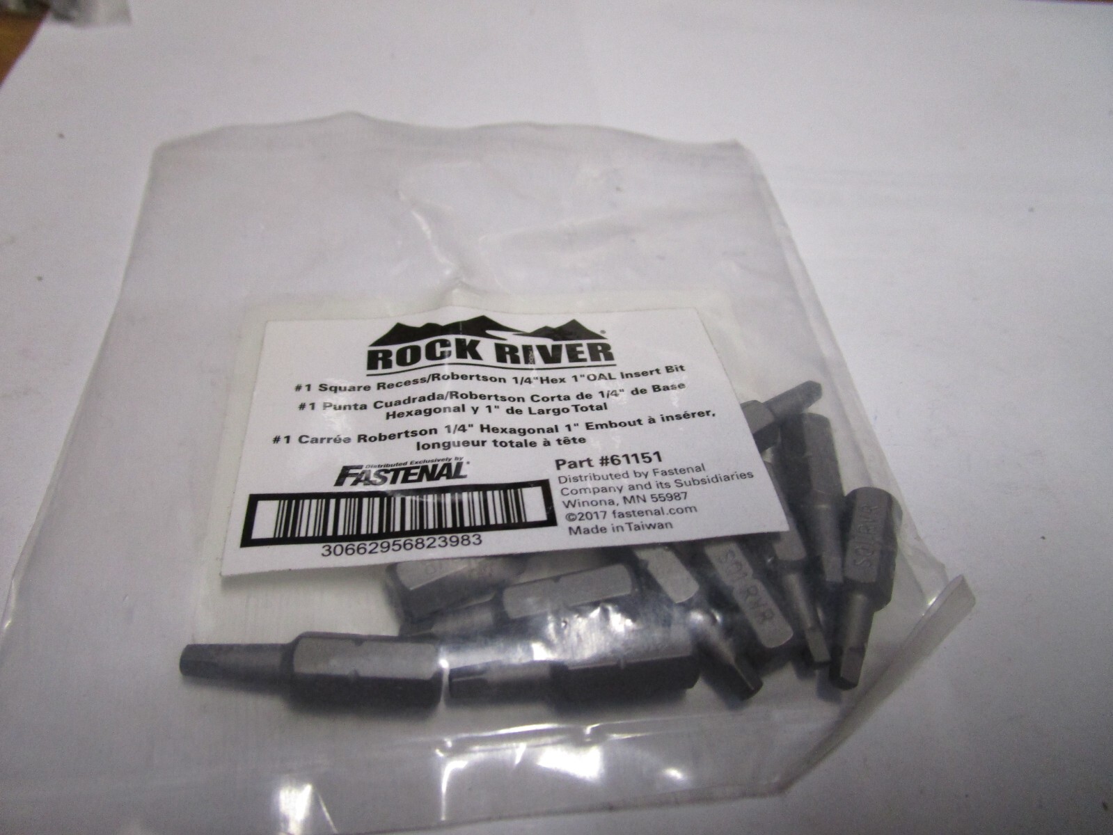 #1Phillips 1/4"Hex 1-5/16"OAL Extra Hard Power Bit QTY 10