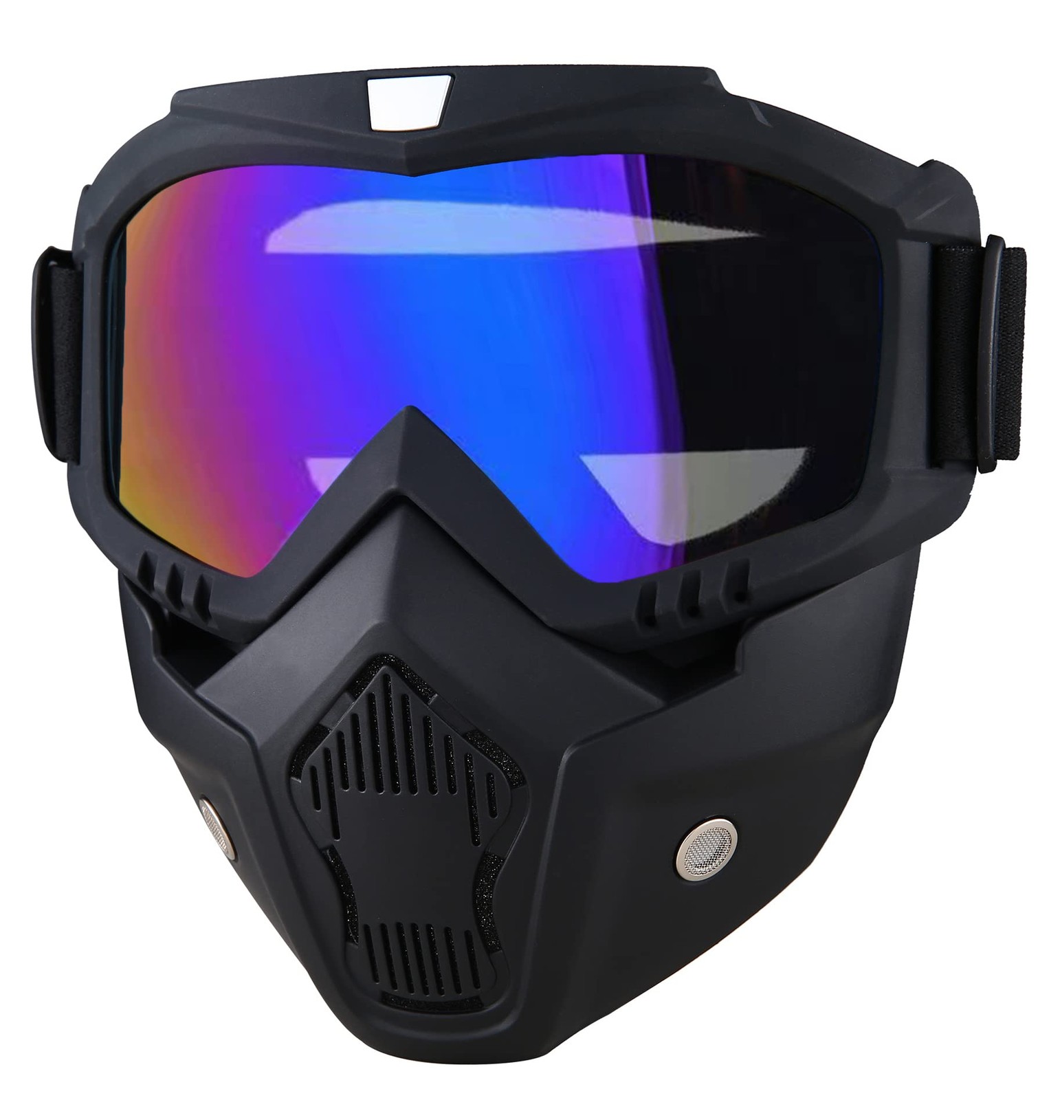 Paintball Mask Anti Fog,Tactical Full Face Ski One Size, Colorful