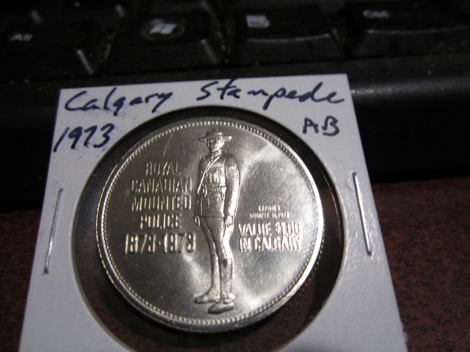 1973 - Calgary Stampede - AB - Canada Token, Canadian trade dollar