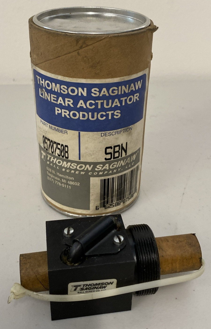 Thomson Saginaw Ball Nut 05707508 SBN BALLNUT,1.000X0.250,NP,RH,C1 NOS Danaher