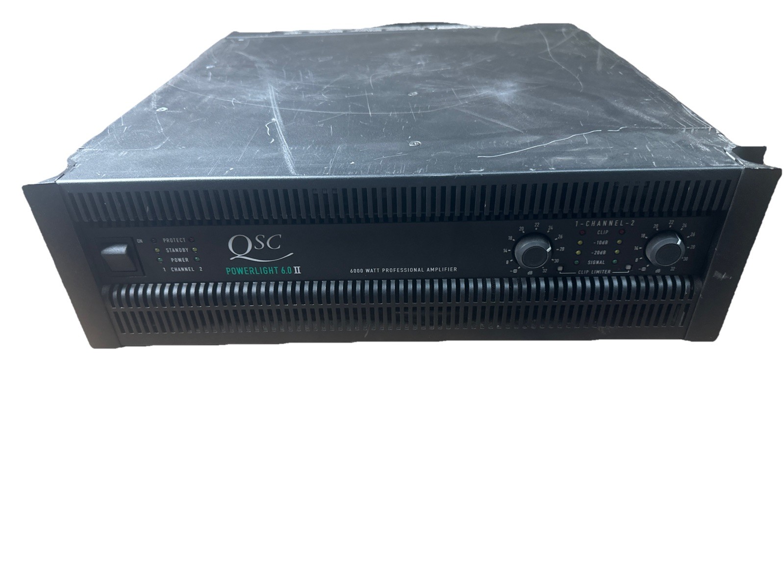 QSC Powerlight 6.0 6000W Power Factor Corrected Professional Amplifier PL6.0