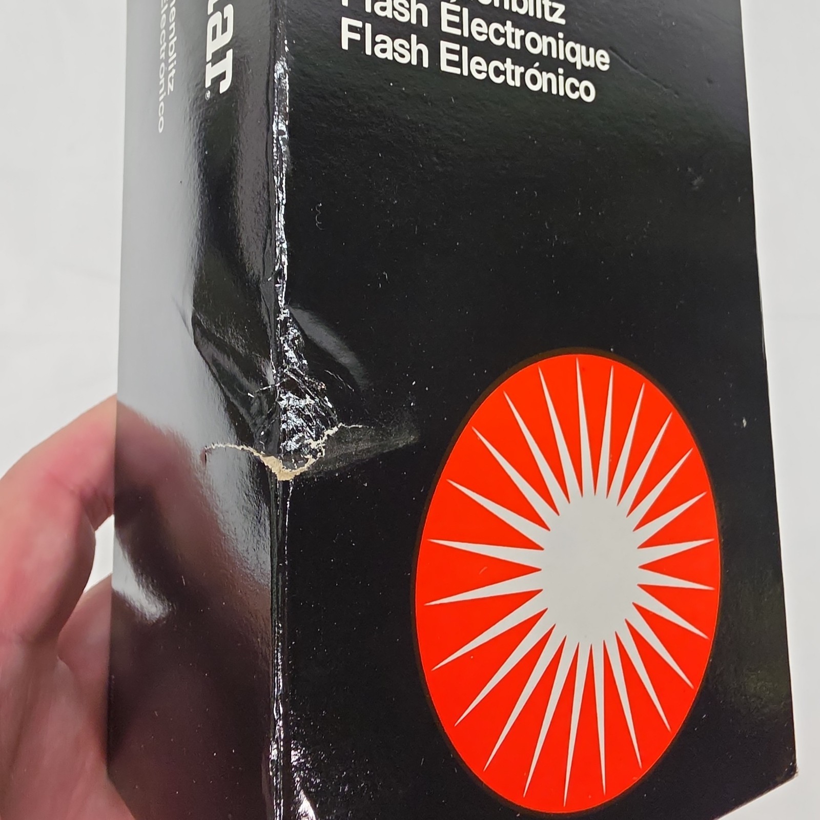 Vtg VIVITAR 283 Electronic Flash Auto Thyristor W/Box/Instruction Book Untested