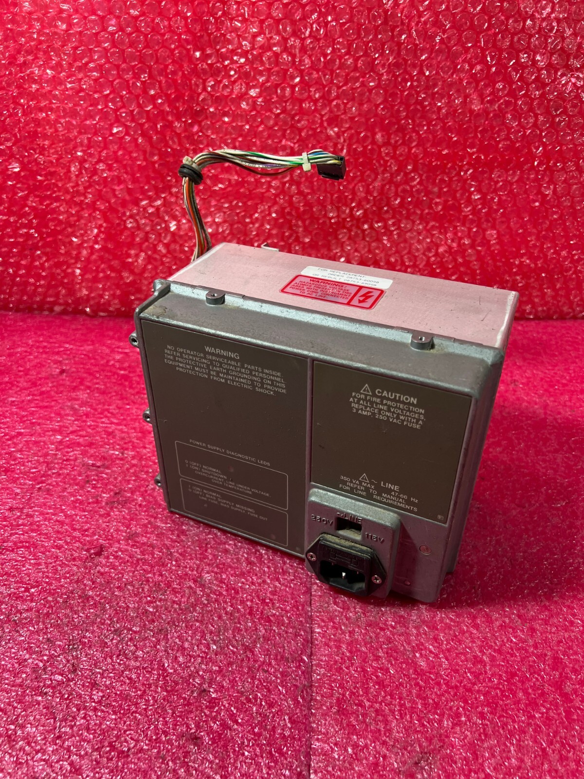 HP 8753C Network Analyzer 300kHZ - 6 GHz Power Supply 08753-60114 08753-60098