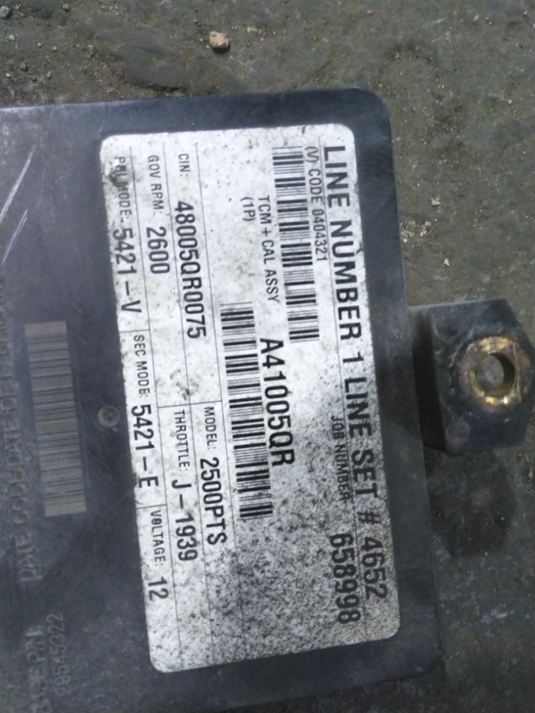 Replaces 29545322 2008 ALLISON 2500PTS TRANSMISSION CONTROL MODULE (TCM) ,  OH