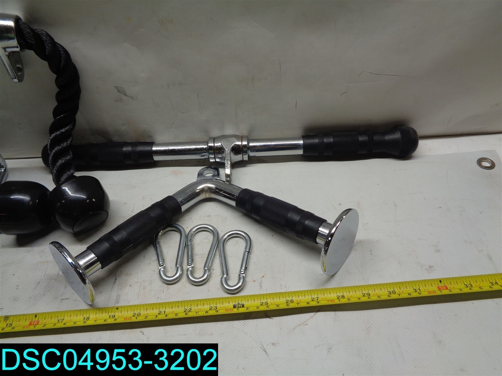 SIMPLY TRICEPS PULL DOWN ATTACHMENT SET