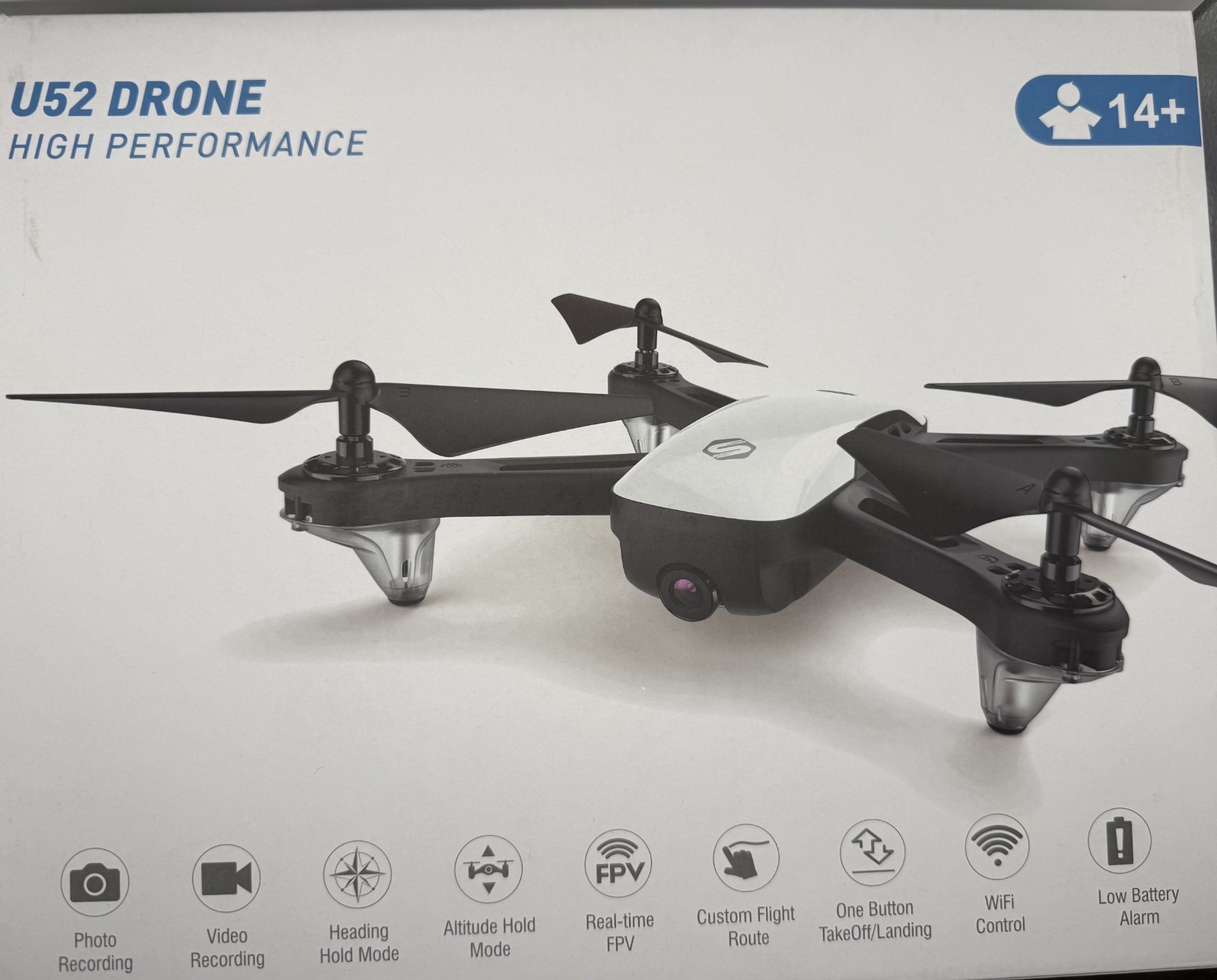 Sanrock U52 RC Quadcopter Drone with live WIFI HD Camera