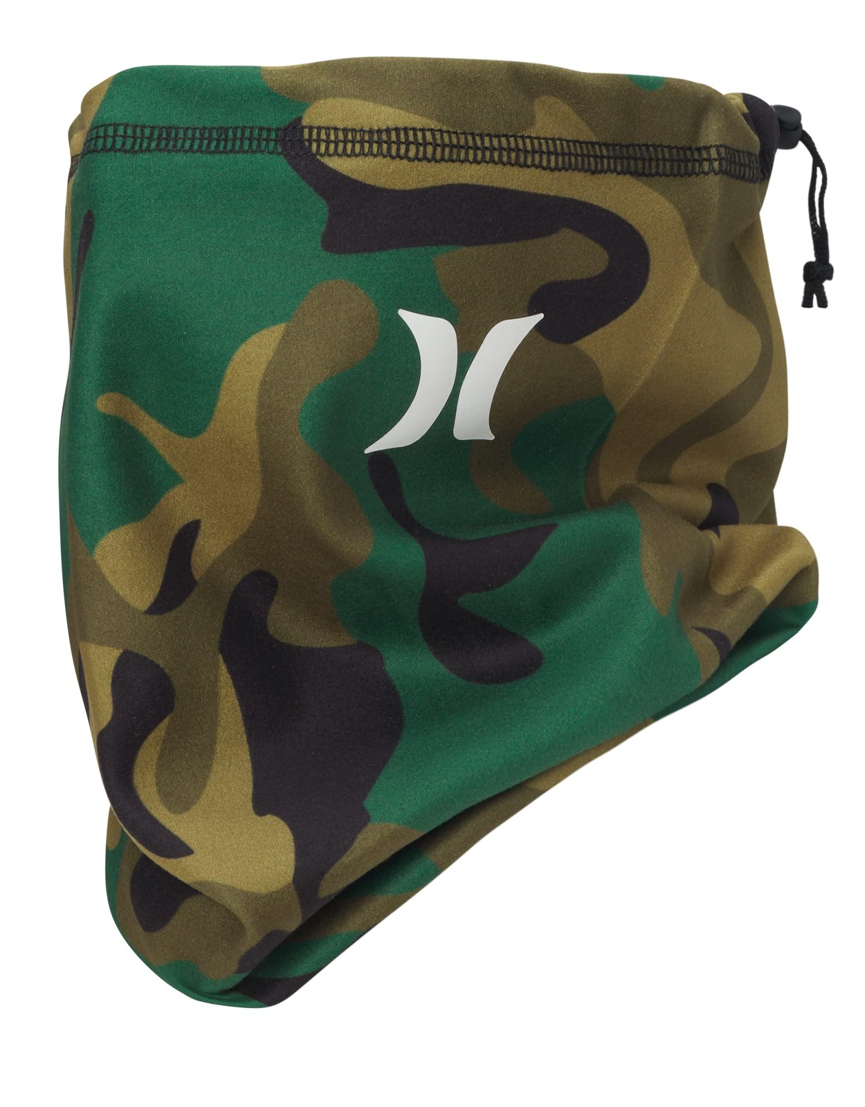 Hurley Men's Neck Gaiter - Multipurpose Moisture-Wicking One Size, Camo