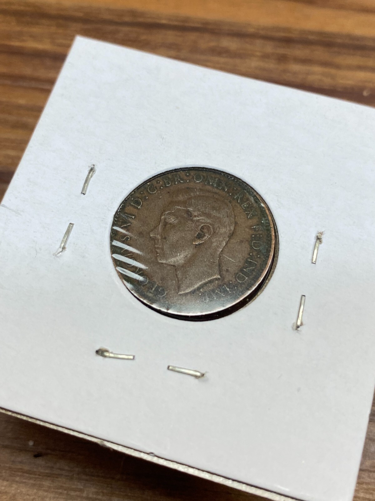 STORAGE UNIT FIND 1937 British 1 Farthing WREN Coin