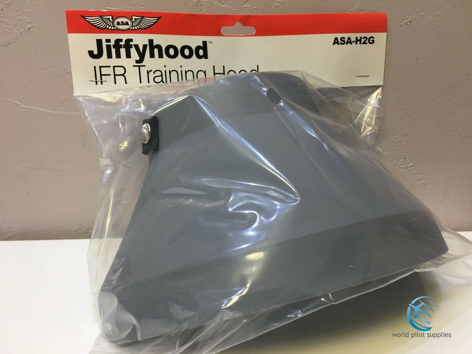 ASA JIFFY HOOD for IFR TRAINING VIEW LIMITING DEVICE p/n  ASA-H2G