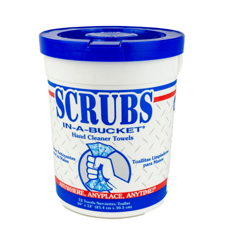 ESP SB72 Scrubs-In-A-Bucket Wipes 10.25"x12.25" Pumice-Grade 72 Sheets