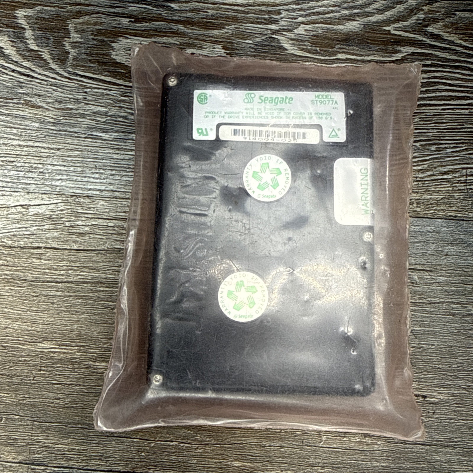 SEAGATE Model: ST9077A HARD DISK DRIVE HDD VINTAGE NOS