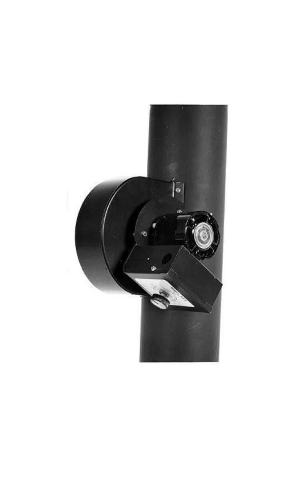 Auto-Draft Metal Stove Black Pipe Draft Inducer 9.5"X9"X7" Speed Control 1-Pack