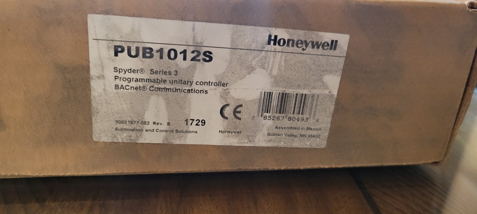 Honeywell PUB1012S Spyder Series 3 BACnet Programmable Controller