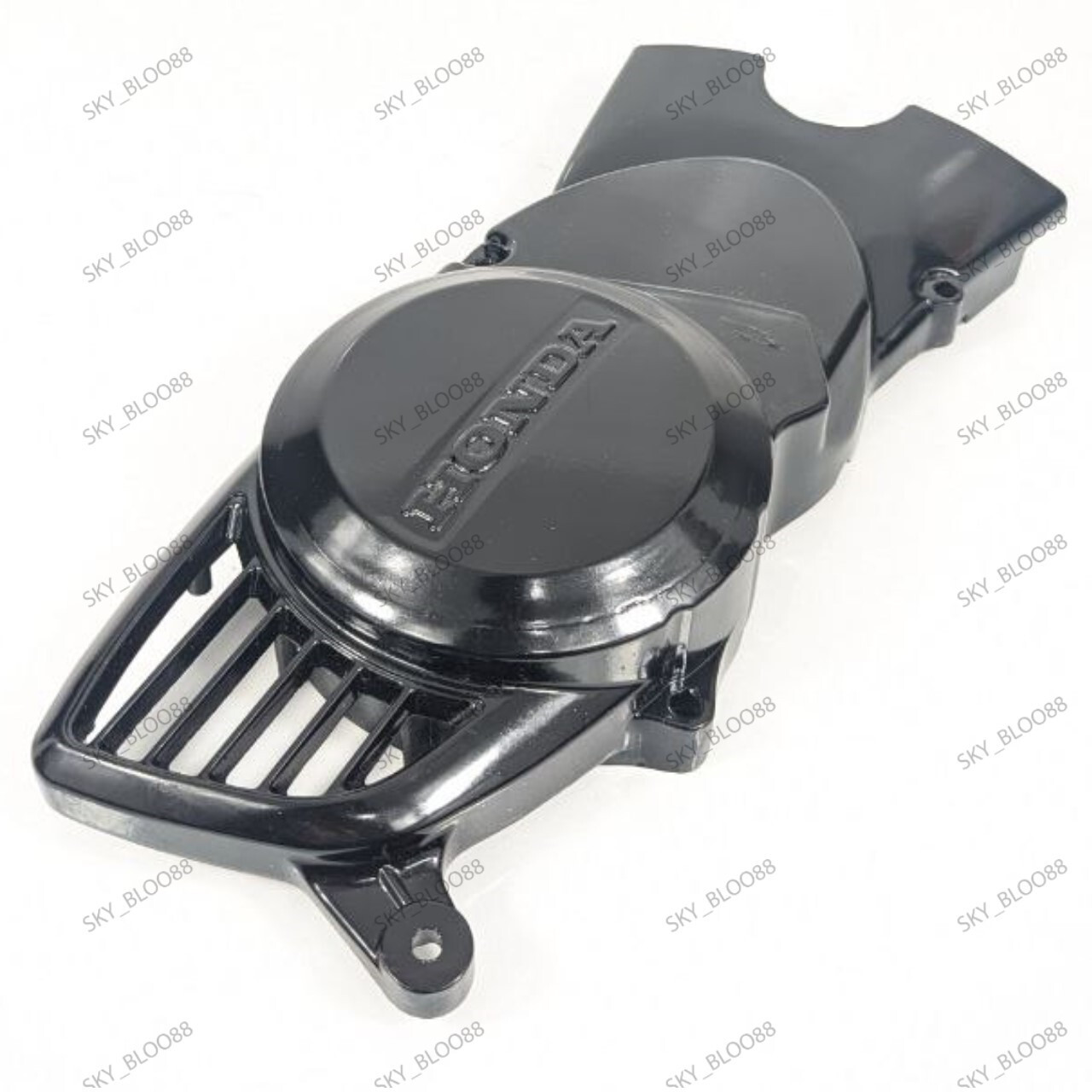 Engine Flywheel Left Stator Cover Honda C50 C70 Black