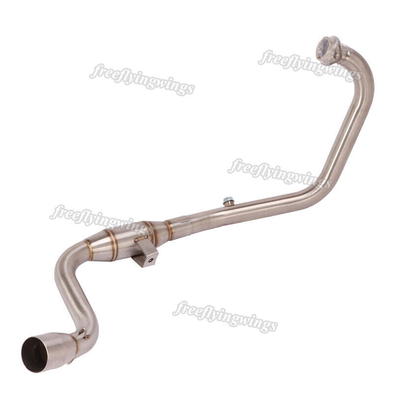 Full Exhaust System Pipe For Suzuki Gixxer 155 GSX150F Front Pipe Slip On 51mm