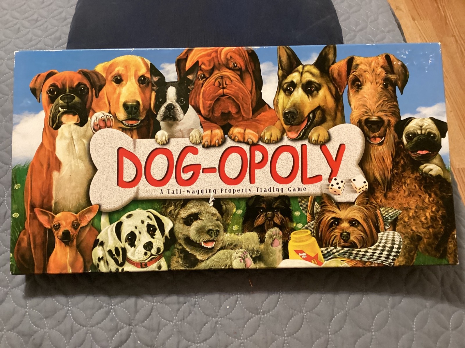 DOG-OPOLY COMPLETE GAME, LATE FOR THE SKYE, EXC. COND/ FREE POSTAGE!!!