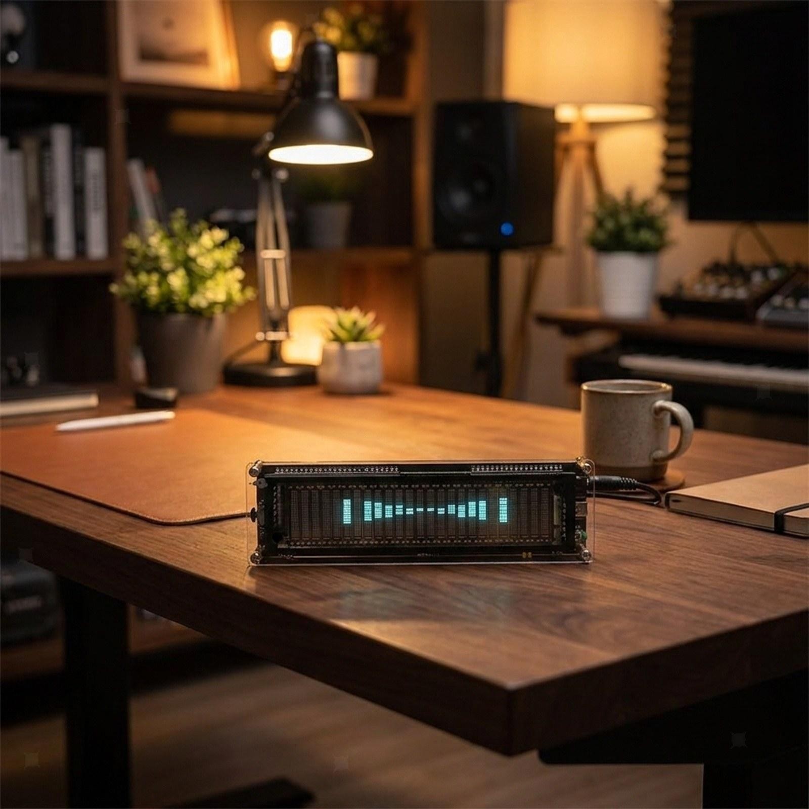 VFD Display Music Spectrum Analyzer Precise Sound Level Meter for Audio Devices