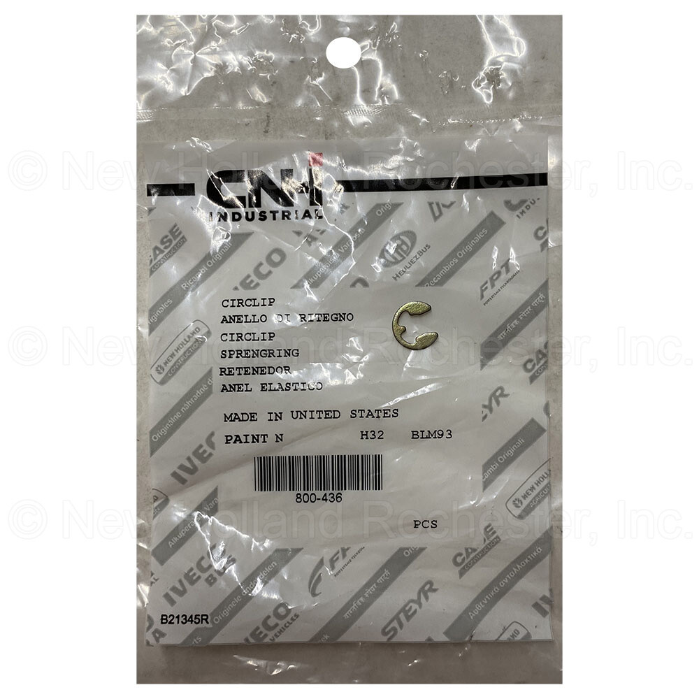 New Holland Circlip Part # 800-436