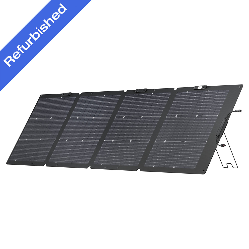 EcoFlow NextGen 220W Bifacial IP68 Portable Solar Panel Certified Refurbished