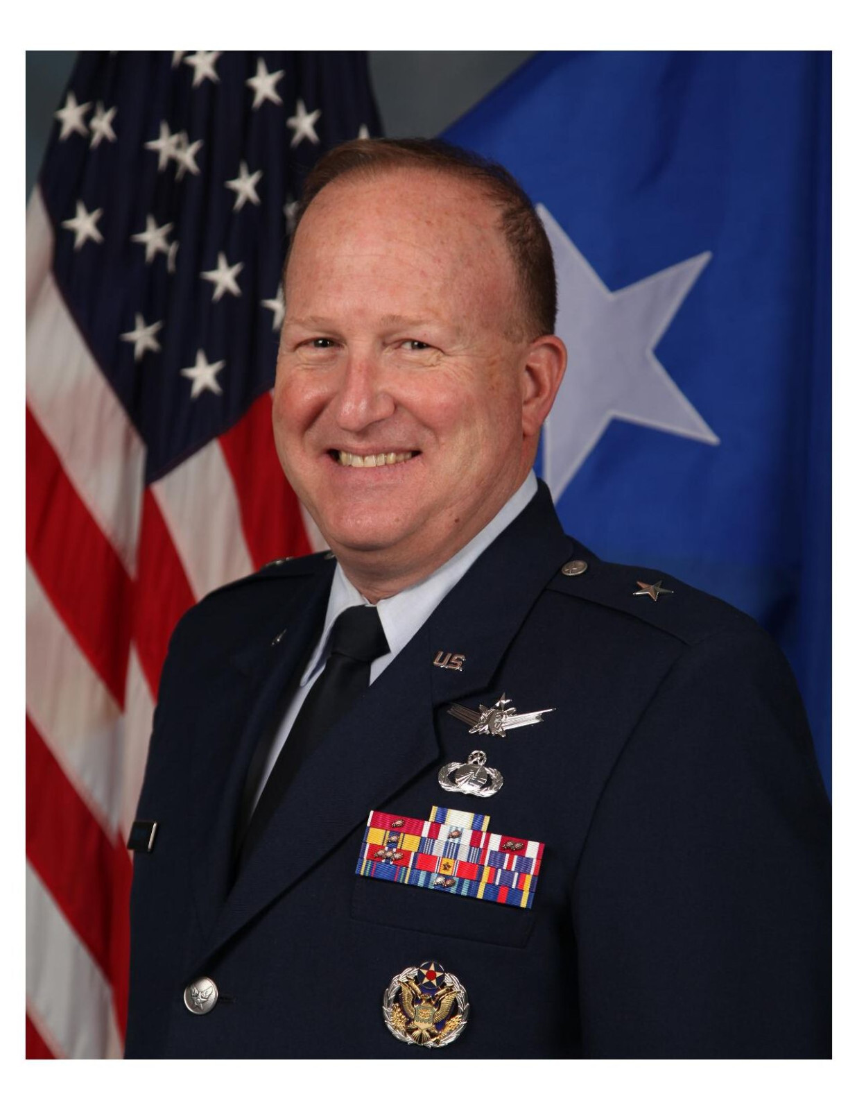 United States Air Force General Anthony W. Genatempo 8x10 Photo #2 On 8.5" x 11"