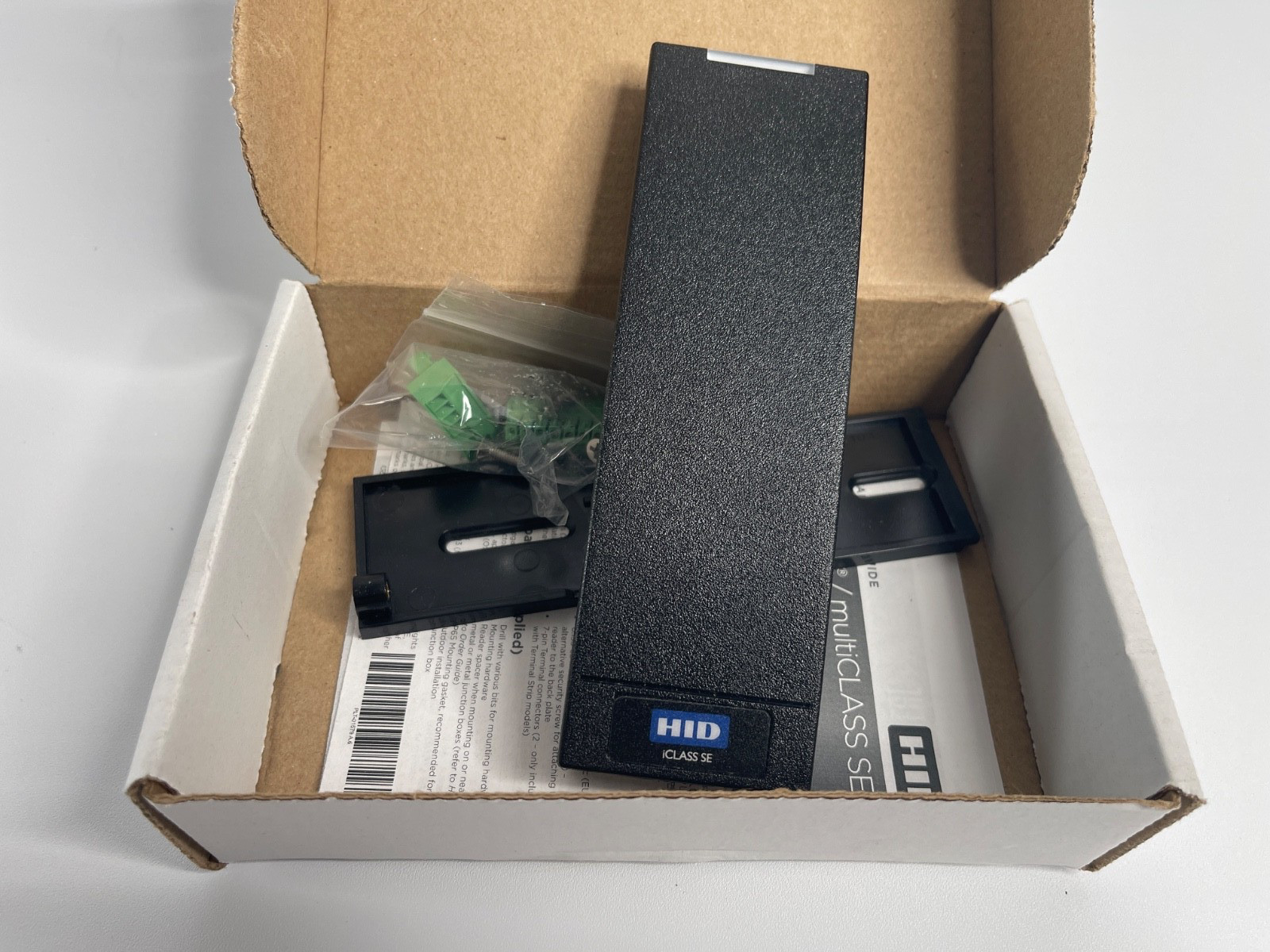HID 910NTNTEK00000 iCLASS SE R15 Mullion Reader NIB