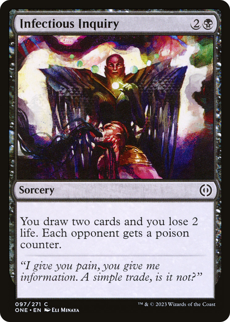 Infectious Inquiry - 97 - ONE - Near Mint - MTG