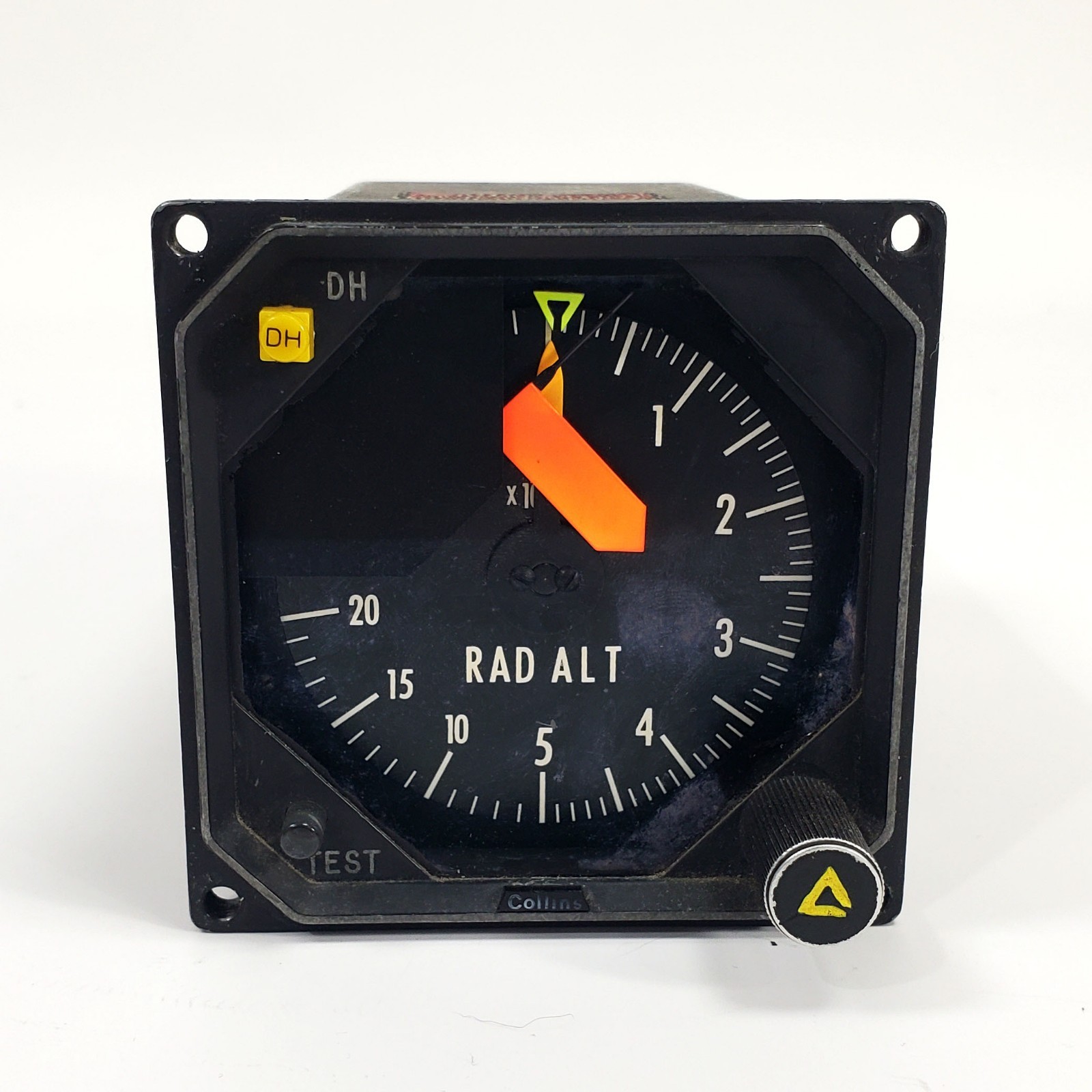 622-1204-004 - Collins 339H-4 Radio Altimeter Indicator - Working When Removed