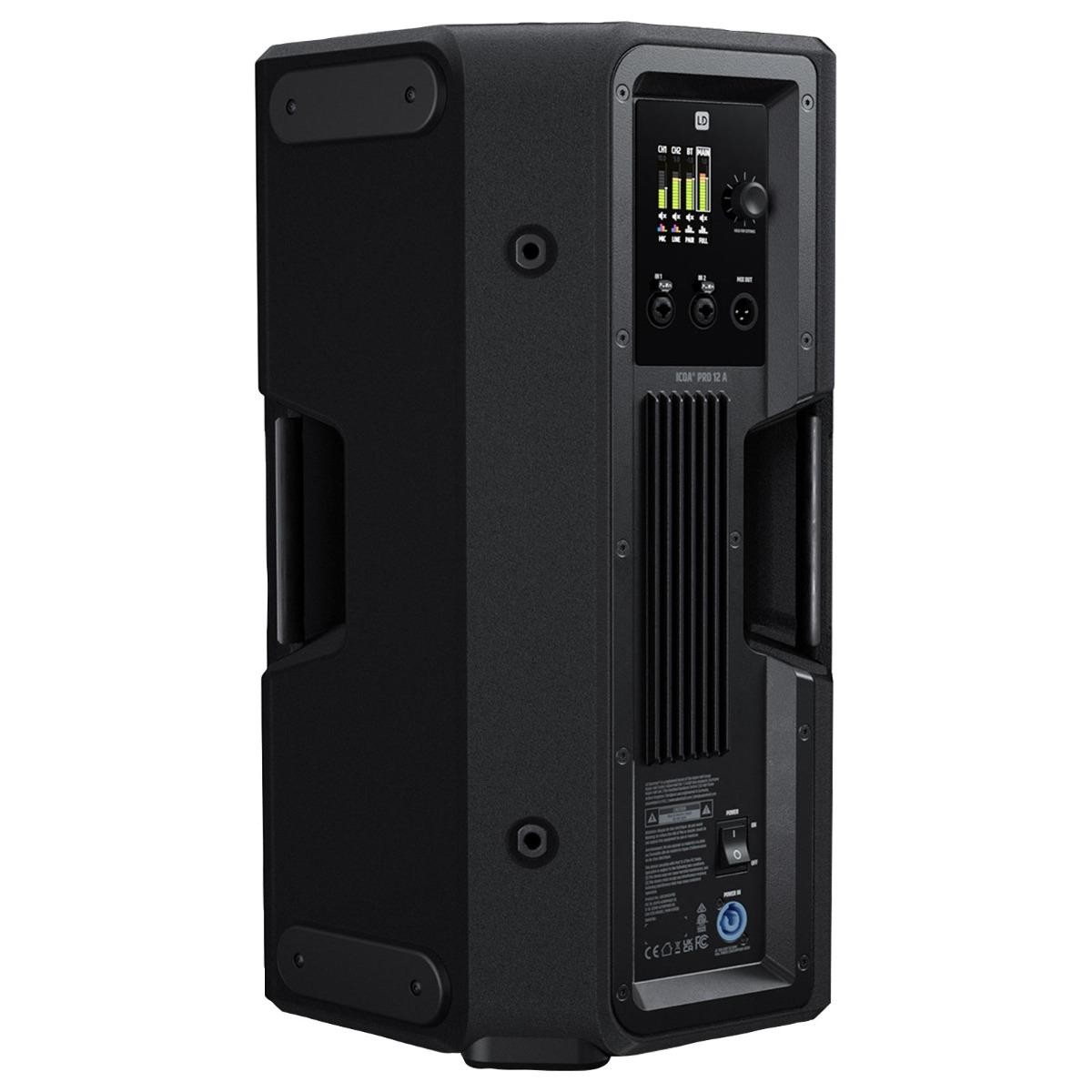 LD Systems ICOA PRO 12 A 12" Powered Loudspeaker with Bluetooth & App