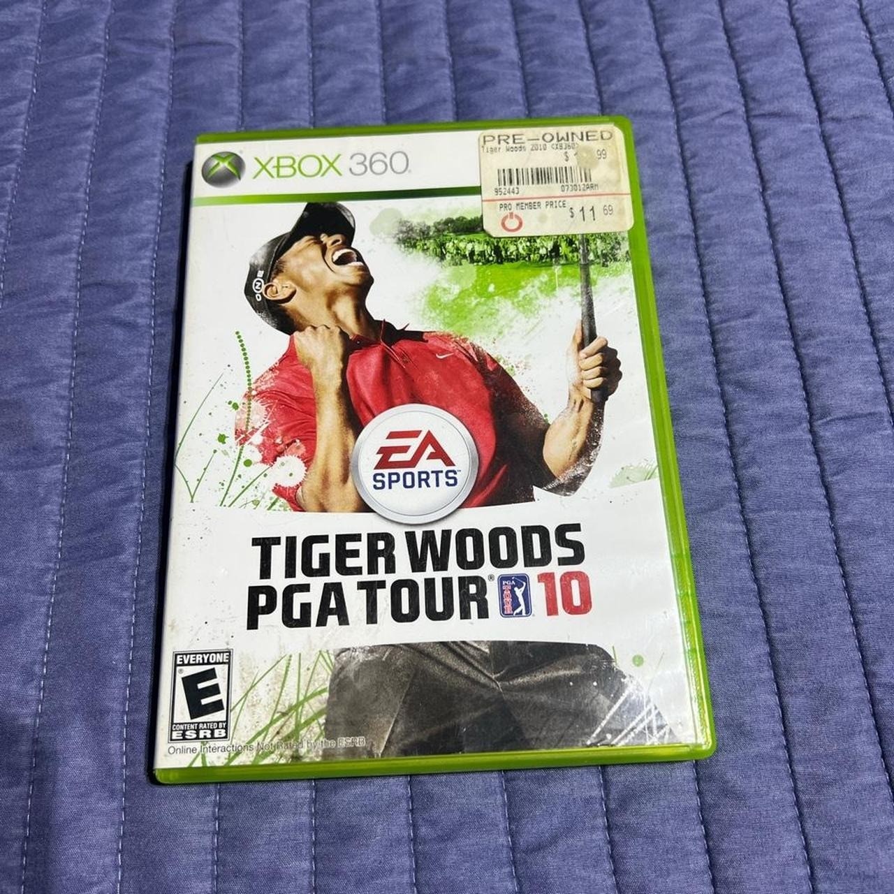 Xbox 360 Tiger Wood PGA tour 10