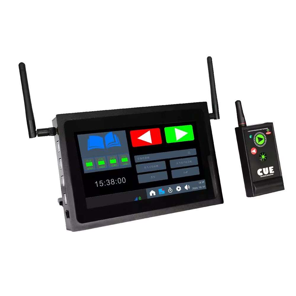 CUE PLUS Wireless Presentation Controller Advanced Timer PPT Controller my23
