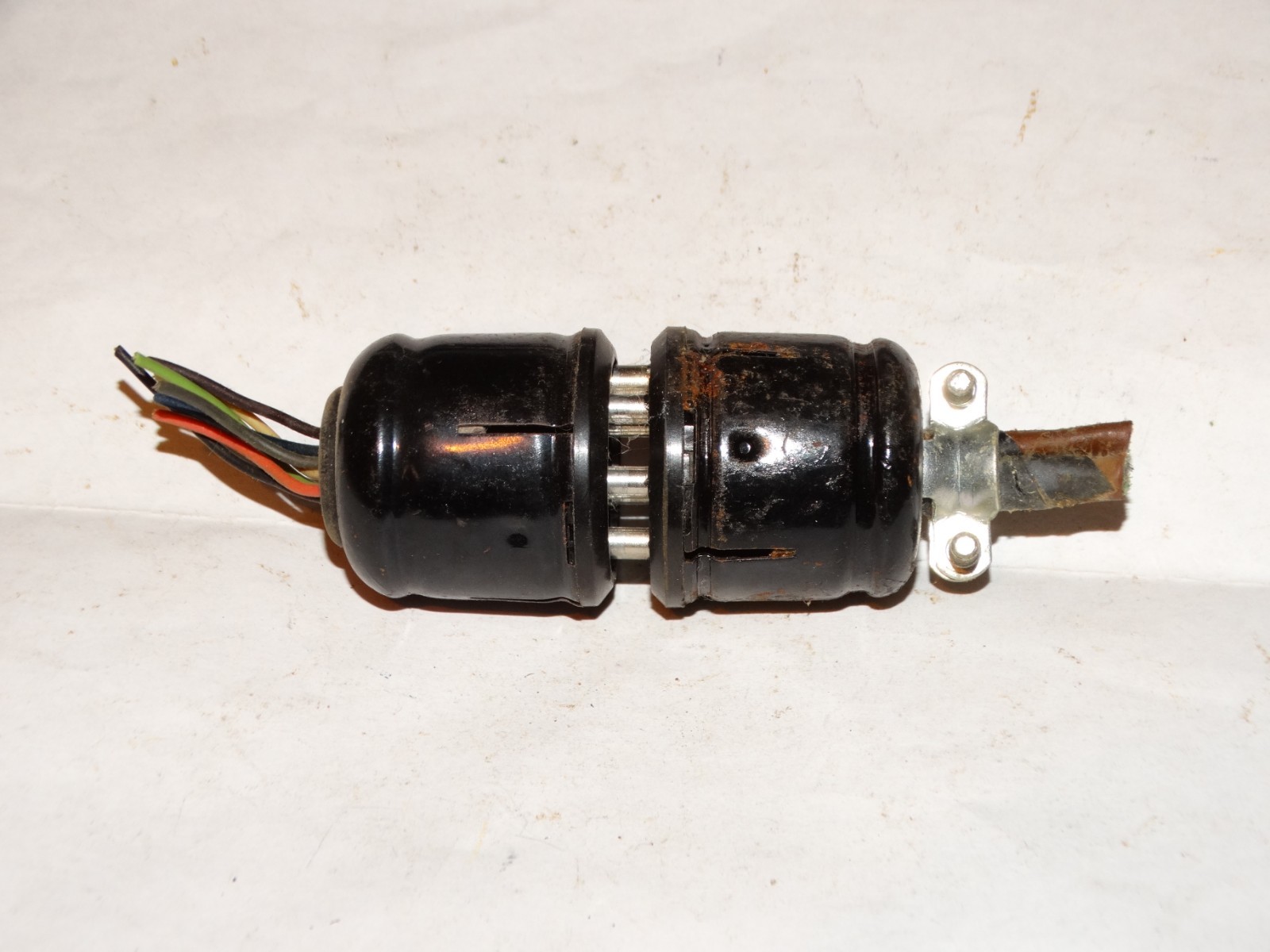 1 -Vintage 7-Pin Amphenol  Cable Mount Plug Set*1male/1 female*Hammond Baldwin